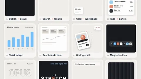 16 motion graphics in Claude Code (3 steps)